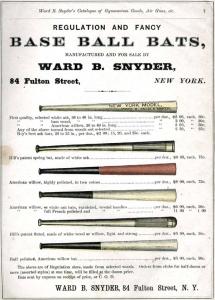 The Past and Future of the Baseball Bat