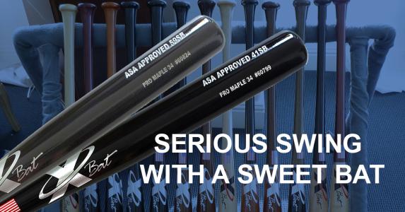 Serious Softball Requires a Serious Swing with a Sweet Bat 