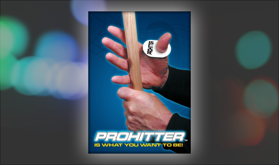 Made in USA Prohitter Pro Hitter Baseball Softball Bat Grip Adult Size White 