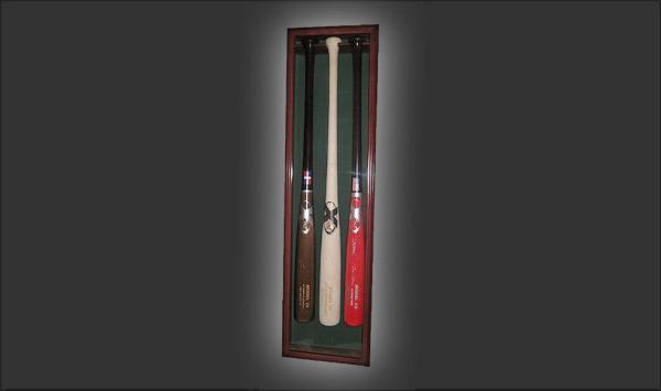 3 Bat Display Case