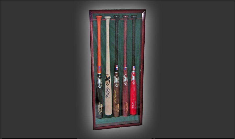 Bat and Jersey Display Case X Bats Best Wood Bats